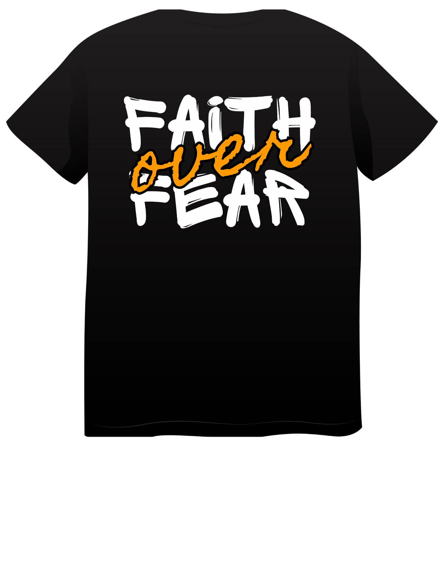 ✨ FAITH over FEAR – Inspirational T-Shirt