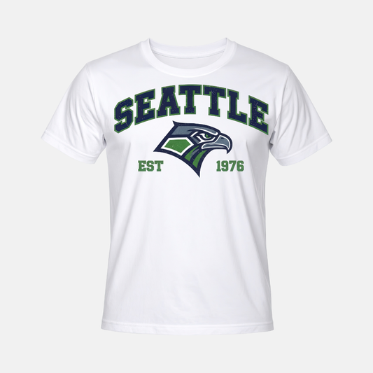 Seattle Seahawks 1976 Retro Short Sleeve