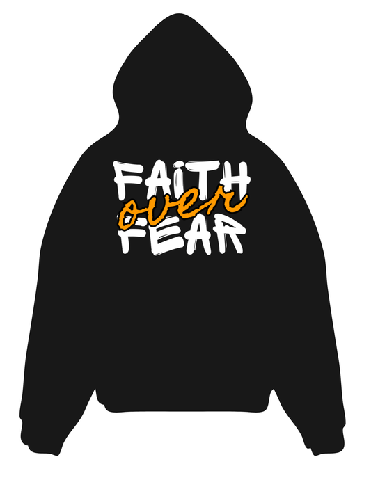 ✨ FAITH over FEAR – Inspirational Hoodie