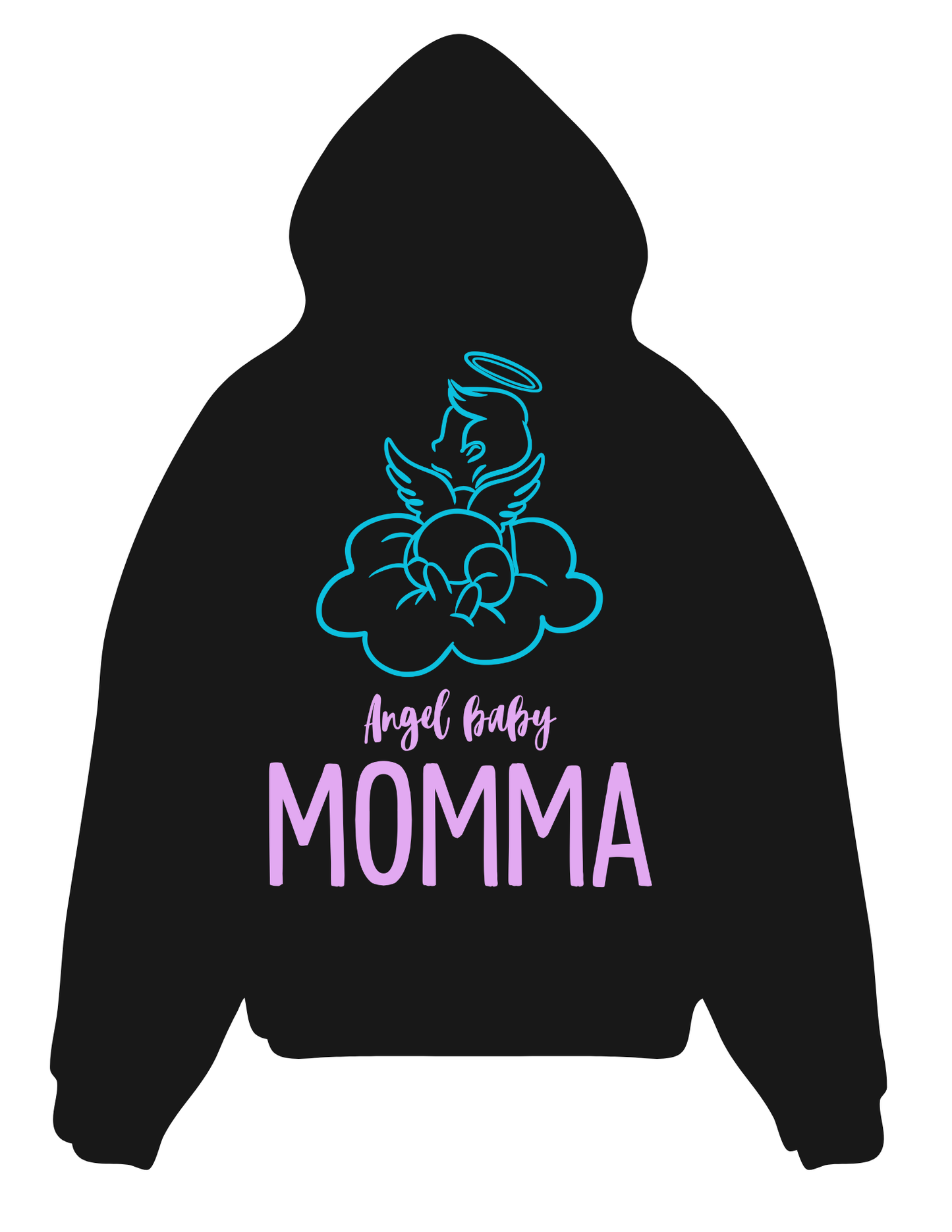 👼 Angel Baby MOMMA – Commemorative Hoodie
