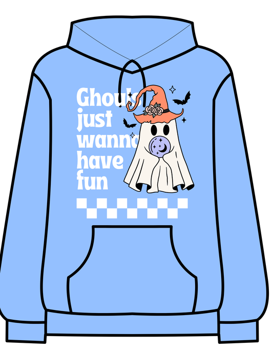👻 Ghouls Just Wanna Have Fun – Halloween Hoodie