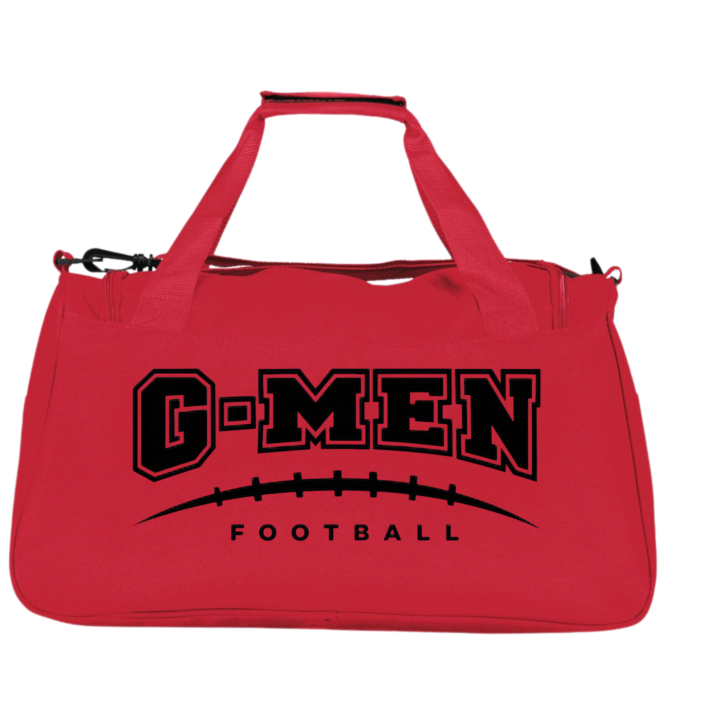 🏈 G‑MEN Custom Football Duffel Bag – Personalized Team Gear