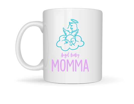 ☕ Angel Baby MOMMA – Commemorative Mug