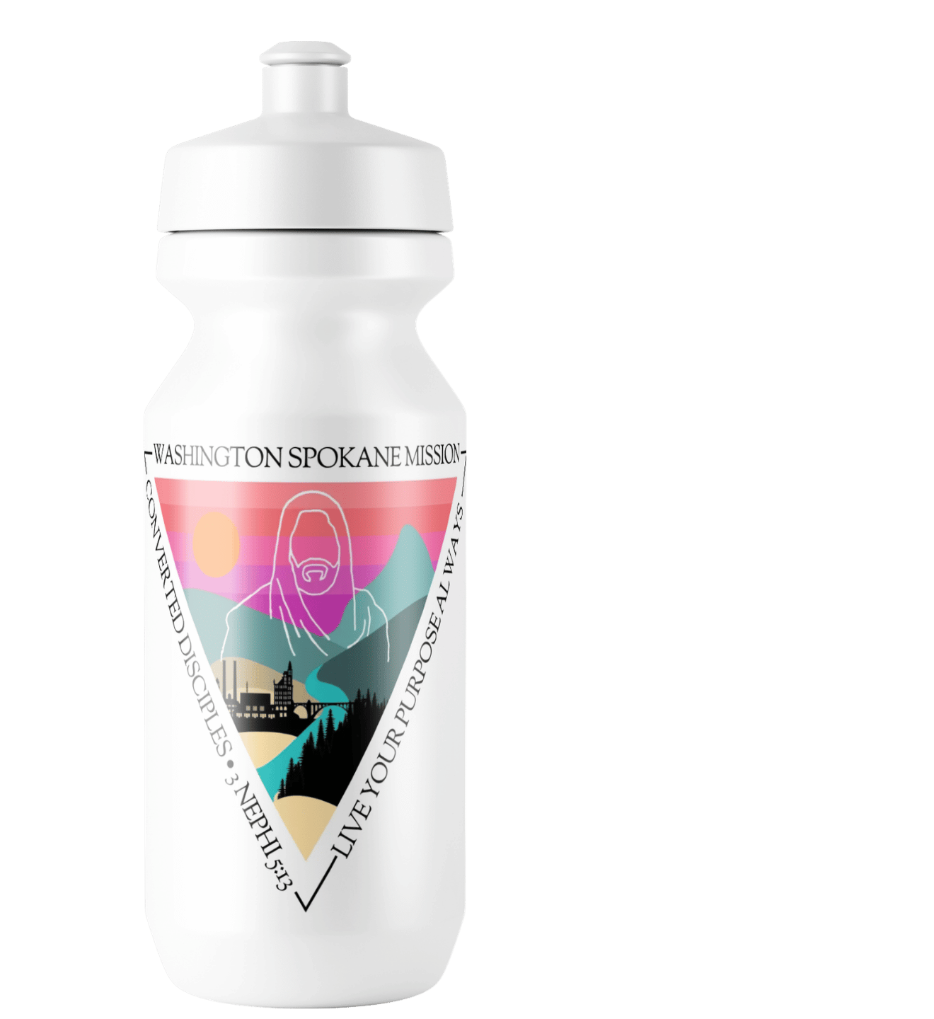 💧 Washington Spokane Mission – Insulated Water Bottle (20 oz or 37 oz)
