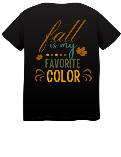 “Fall Is My Favorite Color autumn t‑shirt”