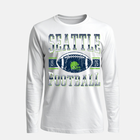 1976 Retro Football Long Sleeve Tee
