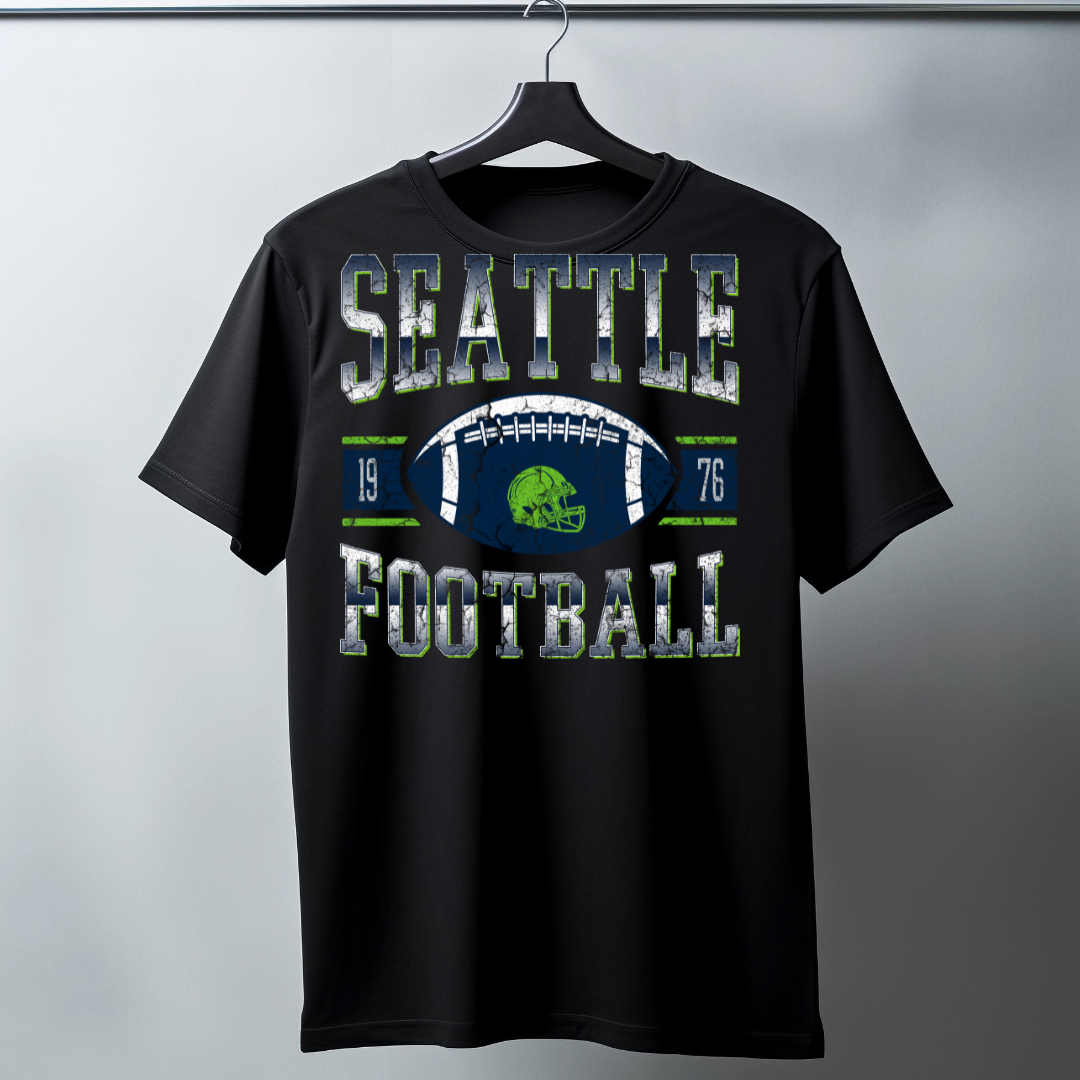 1976 Retro Football Short Sleeve Tee