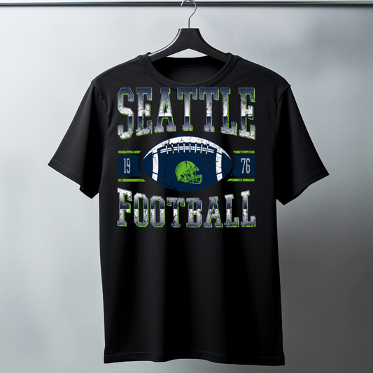 1976 Retro Football Short Sleeve Tee