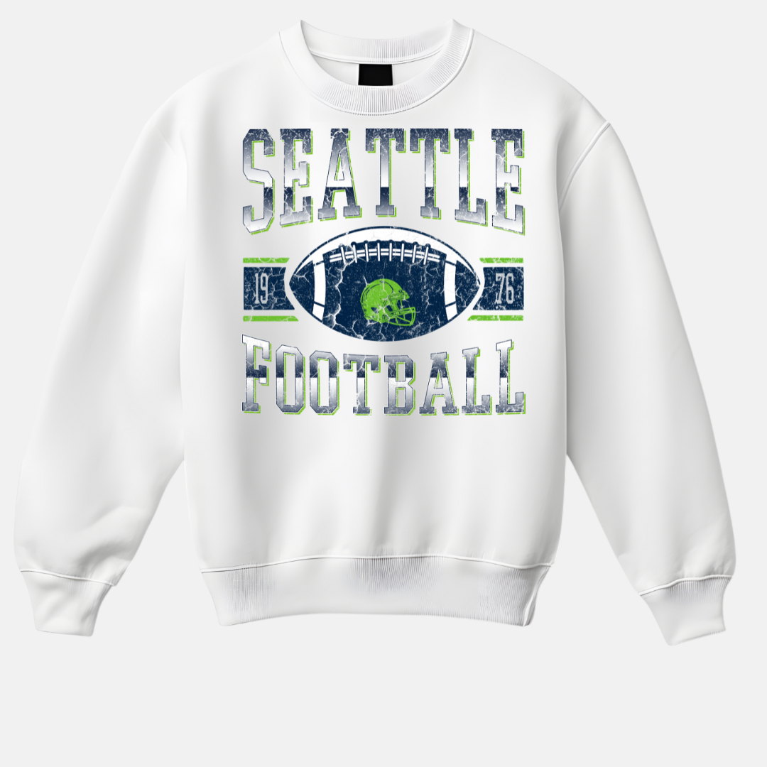 1976 Retro Football Crewneck Sweatshirt