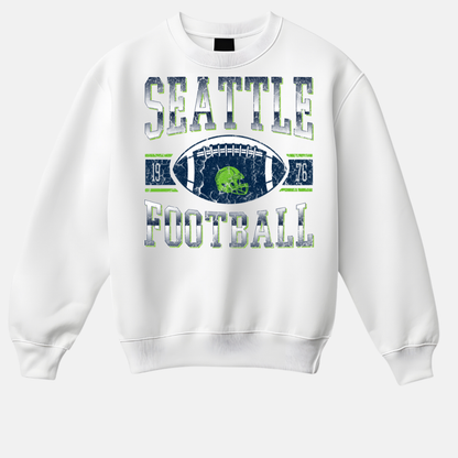 “Retro 1976 Seattle football crewneck sweatshirt”