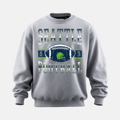 “Retro 1976 Seattle football crewneck sweatshirt”