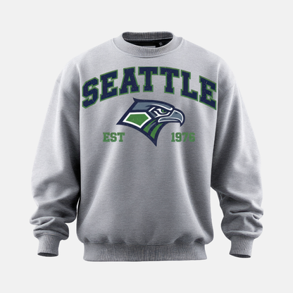 “Retro Seattle 1976 football crewneck sweatshirt”