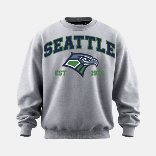 Seattle Seahawks 1976 Retro crewneck