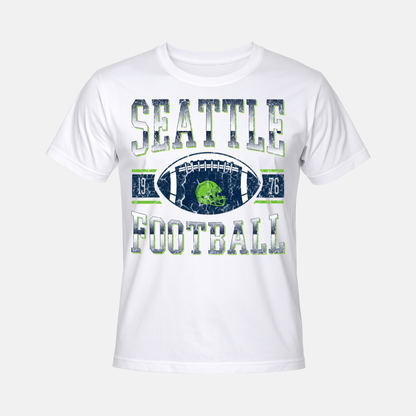 “Vintage 1976 Seattle football short sleeve tee”