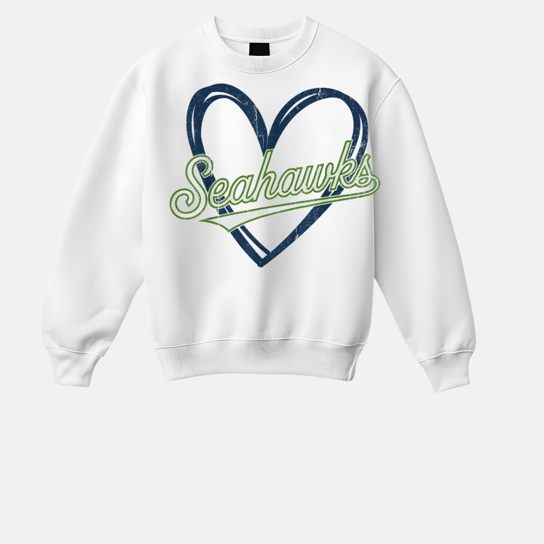 Crewneck "Love seahawks"