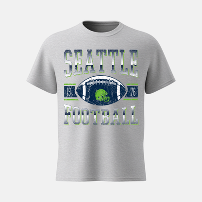“Vintage 1976 Seattle football short sleeve tee”