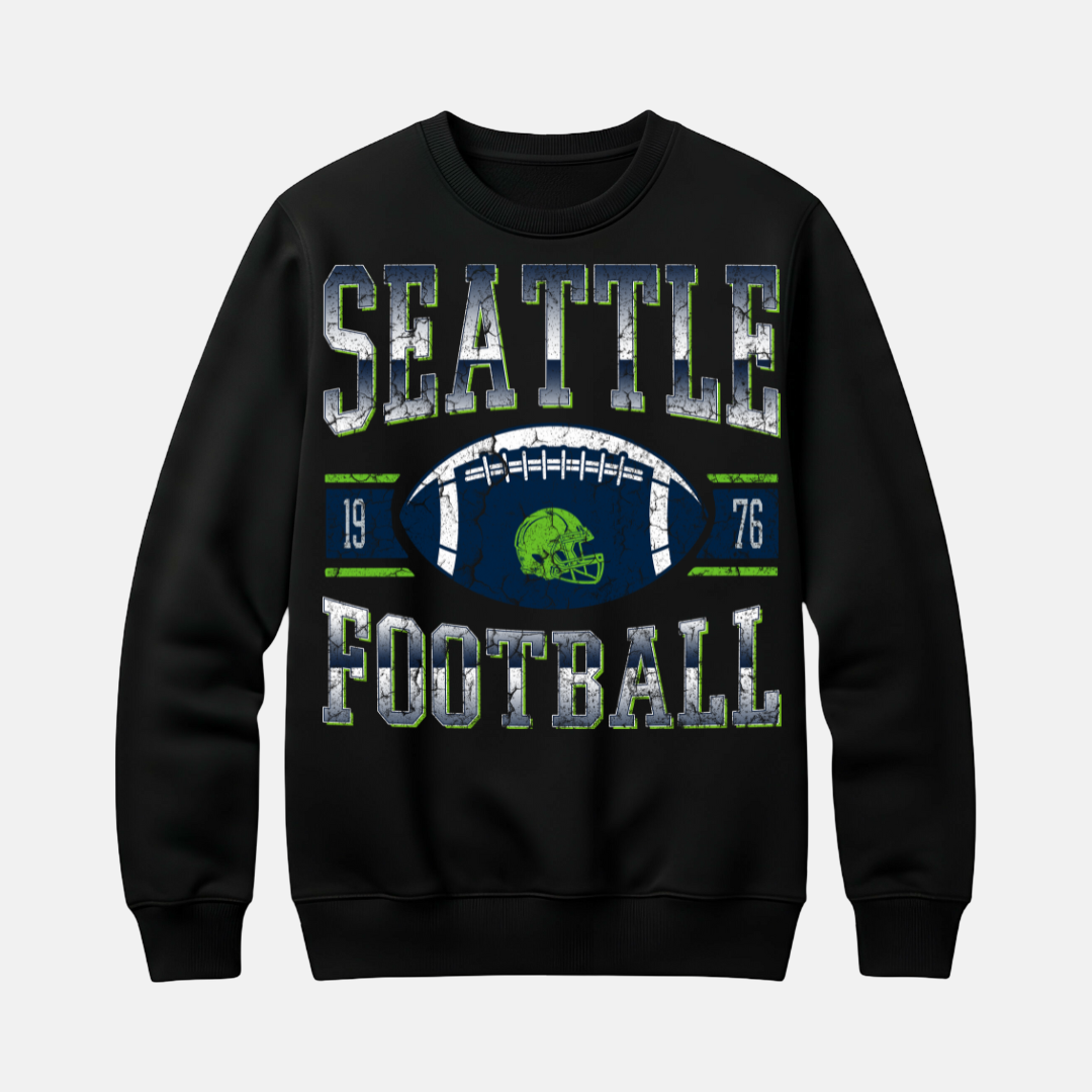 1976 Retro Football Crewneck Sweatshirt