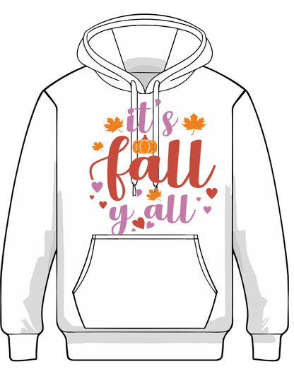 “It’s Fall Y’all autumn hoodie”