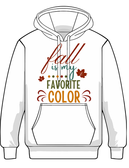 “Fall Is My Favorite Color autumn hoodie”