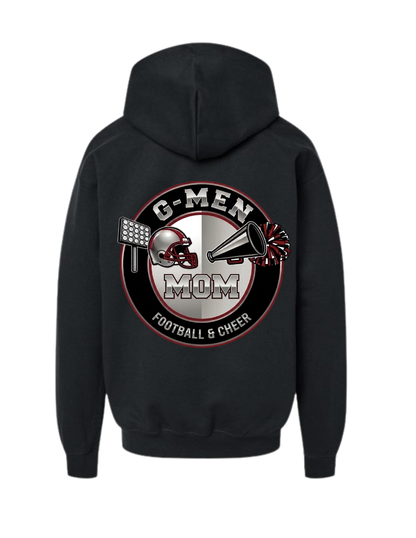 G-MEN Football & Cheer Mom Spirit Unisex Hoodie | Custom High School Apparel
