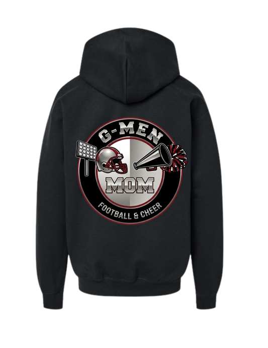 G-MEN Football & Cheer Mom Spirit Unisex Hoodie | Custom High School Apparel