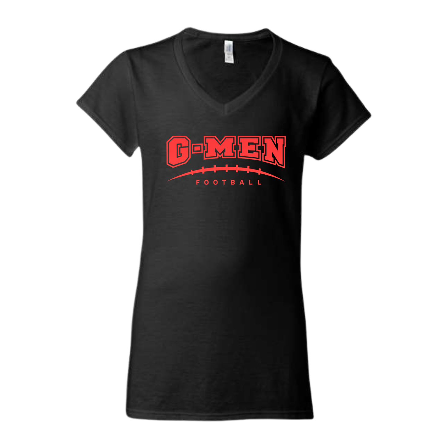 🏈 G‑MEN Football Women’s V‑Neck T‑Shirt
