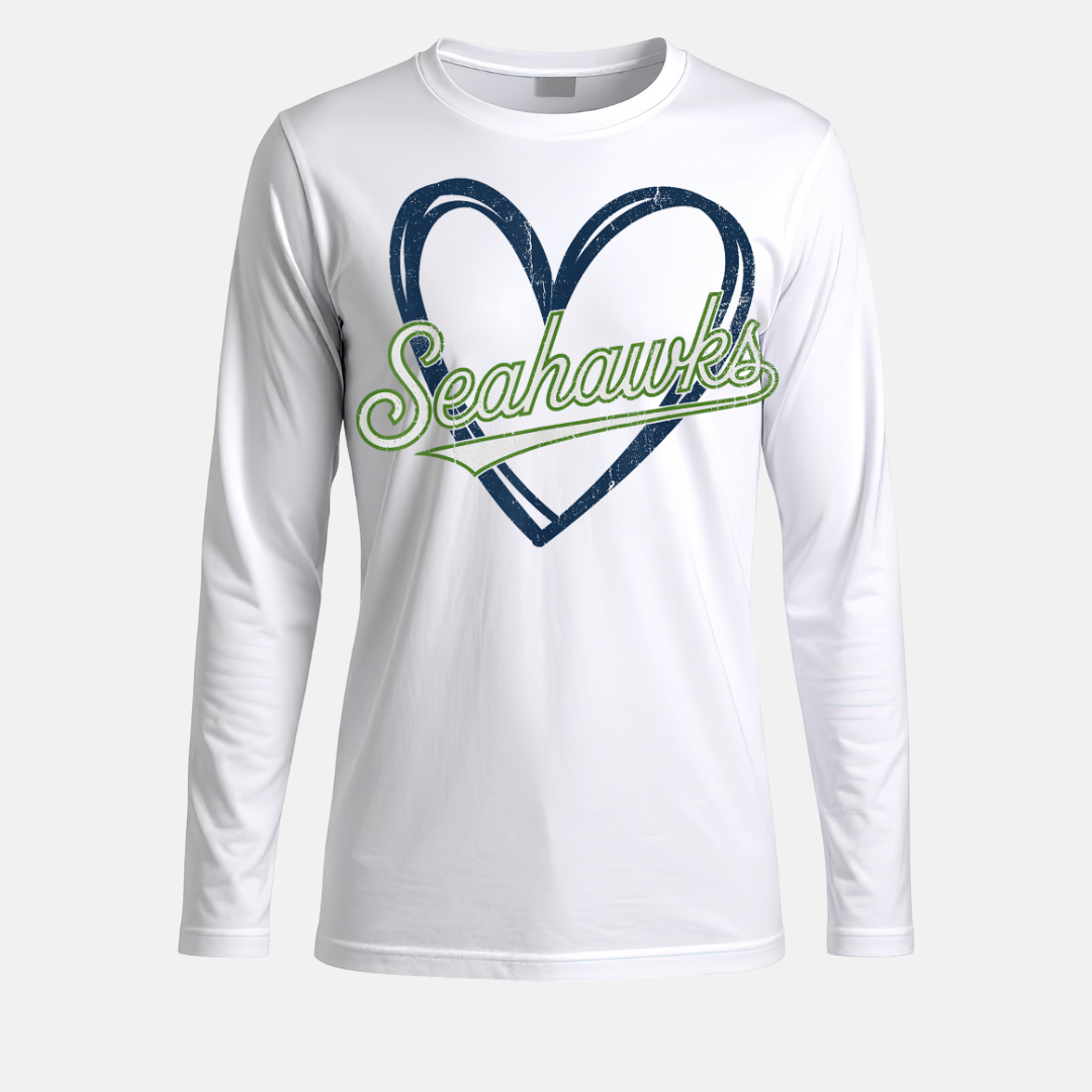 Long Sleeve "Love seahawks"